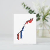 Carte du pavillon norvégien (Debout devant)