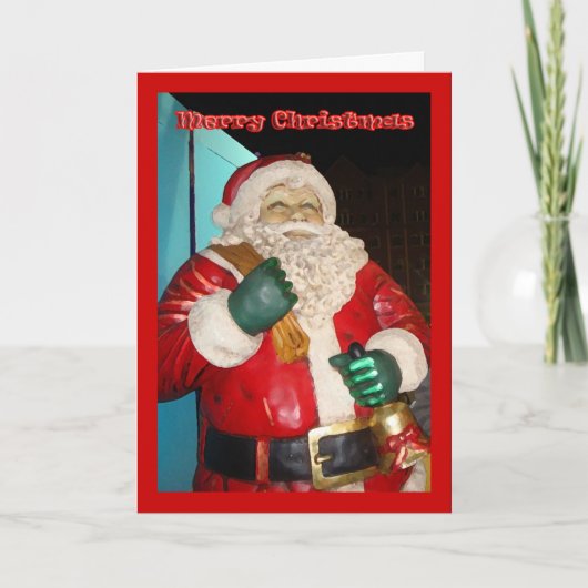 Carte du père noël (Devant)