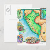 Carte du Pérou (Devant / Derrière)