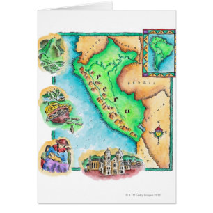 Carte du Pérou