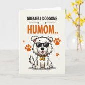 Carte du plus grand Humom de chien (Fleur jaune)