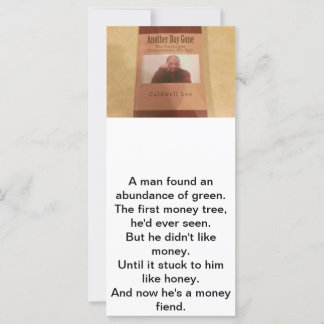 Carte du poète Caldwell Lee Limerick