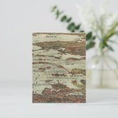 Carte du port de Boston Birdseye (Debout devant)