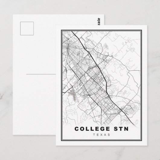 Carte du poste universitaire (Devant / Derrière)