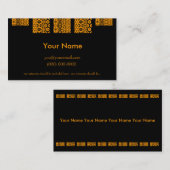 Carte du profil de l'homme (Devant / Derrière)