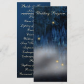 Carte du programme de mariage Bayou Bliss (Devant / Derrière)