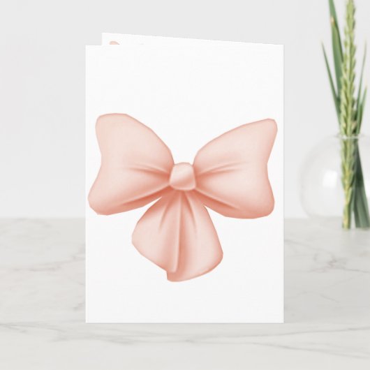 Carte du programme de mariage de la cordes roses (Dos)