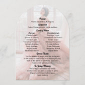 Carte du programme Mis XV Años Quinceañera (Dos)