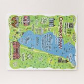 Carte du Puzzle Cooperstown (Horizontal)