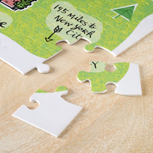 Carte du Puzzle Cooperstown (Côté)