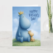 Carte du Roi de Notre Château de la Fête du Père (Devant)