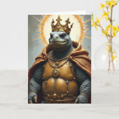 Carte du Roi Dragon Régent (Fleur jaune)