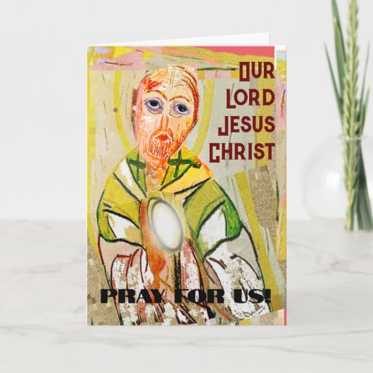 Carte du Seigneur Jésus Christ (Devant)