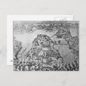 Carte du siège de Malte en 1565 (Devant / Derrière)