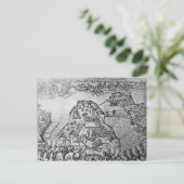 Carte du siège de Malte en 1565 (Debout devant)