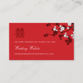 Carte du site web chinois Mariage White Cherry Blo (Devant)