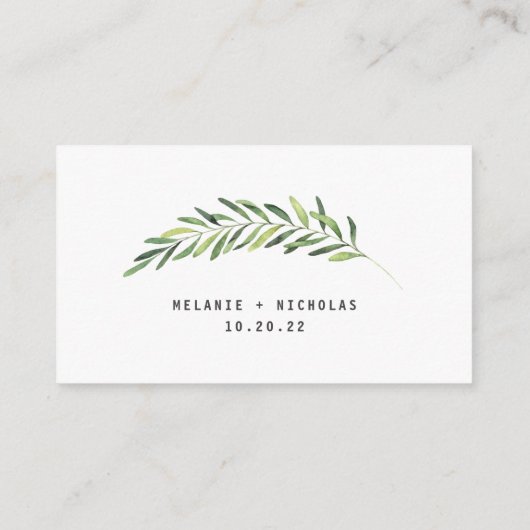 Carte du site web de Green Mason Jar rsvp (Dos)