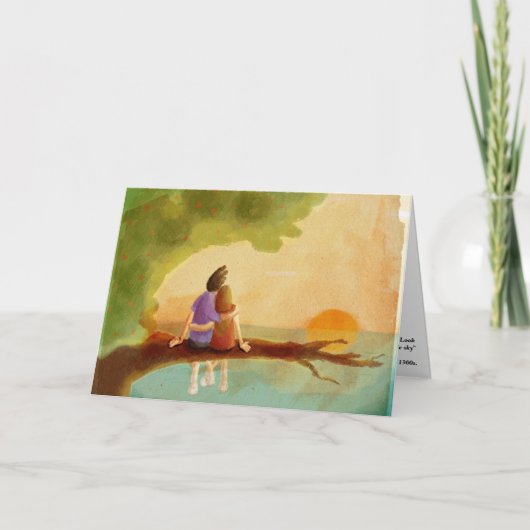 Carte du Soleil à la Terre (Devant)