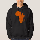Carte du Sweat - shirt à capuche africain (Devant)