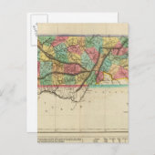 Carte Du Tennessee (Devant / Derrière)