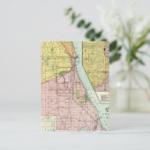 Carte du terminal ferroviaire de Chicago (Debout devant)