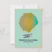 carte du territoire britannique d'outre-mer de Tri (Dos)