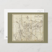 Carte du territoire du Minnesota (1849) (Devant / Derrière)