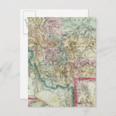 Carte Du Territoire Du Montana (Devant / Derrière)