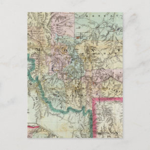 Carte Du Territoire Du Montana