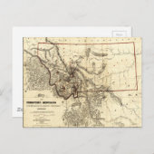 Carte du territoire du Montana (1865) (Devant / Derrière)