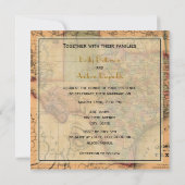 * Carte du Texas antique #1 (Dos)