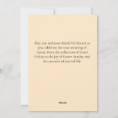 Carte du Vendredi Saint (Dos)