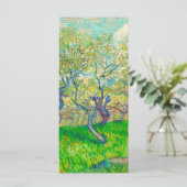 Carte du verger en fleurs de Vincent van Gogh (Debout devant)