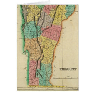 Carte Du Vermont
