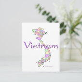 Carte du Vietnam (Debout devant)