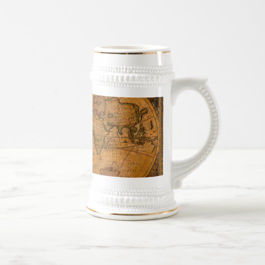 Carte du Vieux Monde antique Boire Mug (Droite)