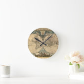 Carte du Vieux Monde - Horloge (Maison)