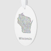 Carte du Wisconsin (devant)
