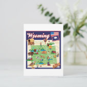Carte du Wyoming (Debout devant)