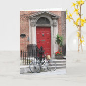 Carte Dublin, Irlande (Fleur jaune)