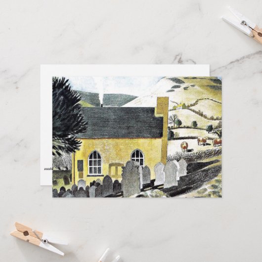 Carte Duc de Herefords Knob & Baptist Chapelle (Devant/Arrière en situation)