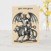 Carte Duc des Ombres Astaroth (Fleur jaune)