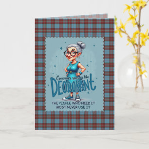 Carte Duchesse de Kent Tartan Écossais Anniversaire Humo