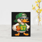 Carte Duck Basketball 67 Gen Alpha Slang Srts Men Boys K (Fleur jaune)