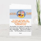 Carte Ducky À Oeil Rouge (Dos)