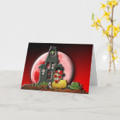 Carte Ducky À Oeil Rouge (Fleur jaune)