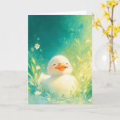 Carte Ducky Days of Joy (Fleur jaune)