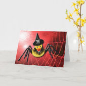 Carte Ducky Spiderwoman ! (Fleur jaune)
