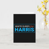 Carte Dudes Pour Kamala Harris 12 (Fleur jaune)
