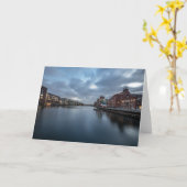 Carte Duisburg Allemagne (Fleur jaune)